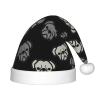 DRTGEDS American Bulldog Head Christmas Hat For Kids, Multi-Use Santa Hat For Parties And Festive Events view 1