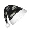 DRTGEDS American Bulldog Head Christmas Hat For Kids, Multi-Use Santa Hat For Parties And Festive Events view 2