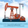 3D Metal Model Kits DIY Pumping Unit Model Puzzle Kit 219 Pieces Oil Pump Working Assembly Kit Desktop Decoration Science Education Gift view 2