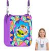 Silicone Cover Case for Bitzee Magicals Interactive Toy, Protective Case for Virtual Electronic Pets with Lanyard (Purple) view 1