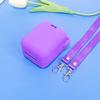 Silicone Cover Case for Bitzee Magicals Interactive Toy, Protective Case for Virtual Electronic Pets with Lanyard (Purple) view 4