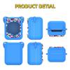 Silicone Cover Case for Bitzee Interactive Toy Digital Pet, Protective Case for Virtual Electronic Pets with Lanyard (Blue) view 4