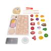 Aqur2020 Wooden Fruit Food Toy, Educational Toy for Kids, Sturdy Design, 23 Pieces, Colorful Beads, Fine Motor Skills Development view 3