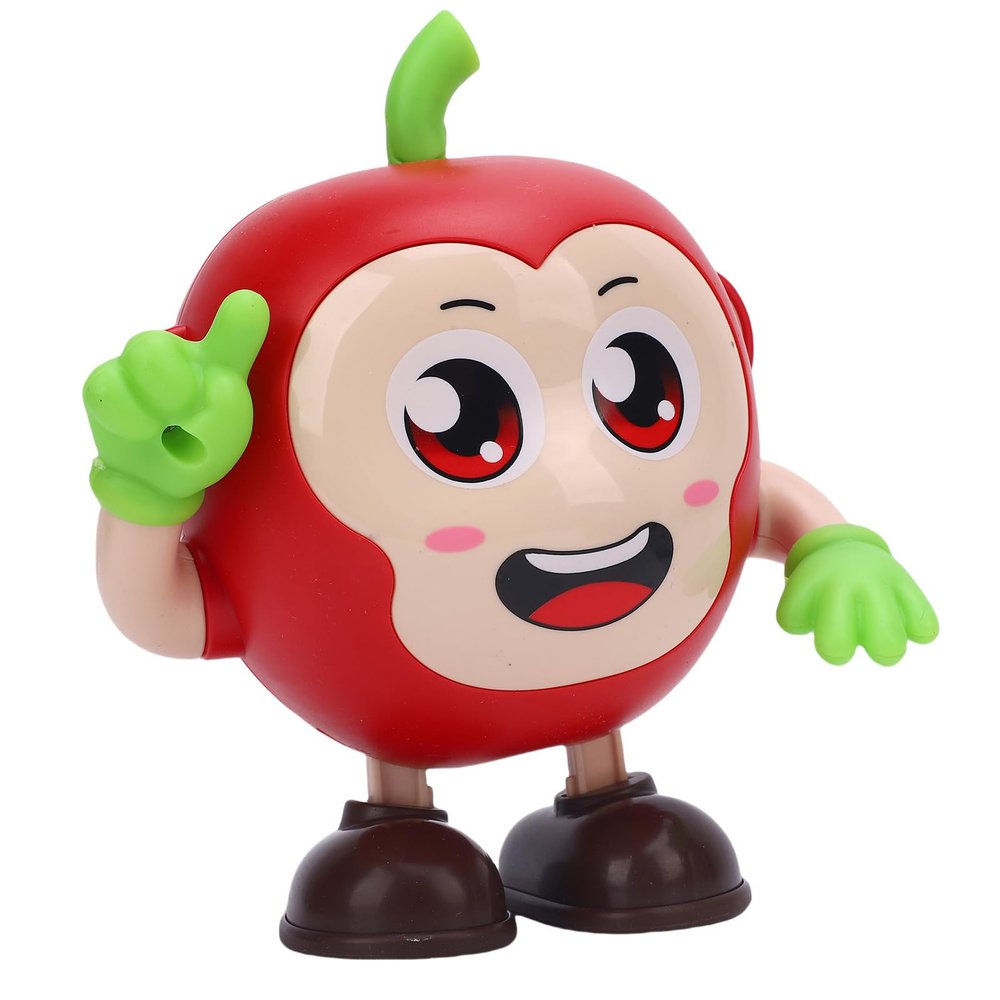 Aqur2020 Interactive Dance Fruit Toy with Light and Sound Effects for Kids, Electric Musical Toy for Active Play Toddler/Kids, Baby