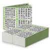 Bingo Paper Sheets  4 Faces, 8" x 8"  Pack of 750 Disposable Bingo Cards  Recyclable Dauber Paper for Seniors, Adults & Community Events (Olive) view 1