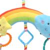 Aqur2020 Hanging Rattle Plush Animal Toy for Babies, Owl Design, Carriage Bed Bell, Plush and Plastic view 4
