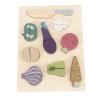 Aqur2020 Wooden Vegetable Cutting Toy with Cutting Board and Tools, Beech Wood, Educational Play Set for Children view 3