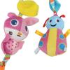Aqur2020 Hanging Rattle Plush Animal Toy for Babies, Bunny, Carriage Bed Bell, Muscle Development, Plush and Plastic view 2