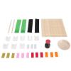 Aqur2020 Sushi Play Set for Children, Kitchen Toys with Utensils, Wooden Simulation Food, Ages 3-6, 32 Pieces view 1