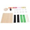 Aqur2020 Sushi Play Set for Children, Kitchen Toys with Utensils, Wooden Simulation Food, Ages 3-6, 32 Pieces view 4