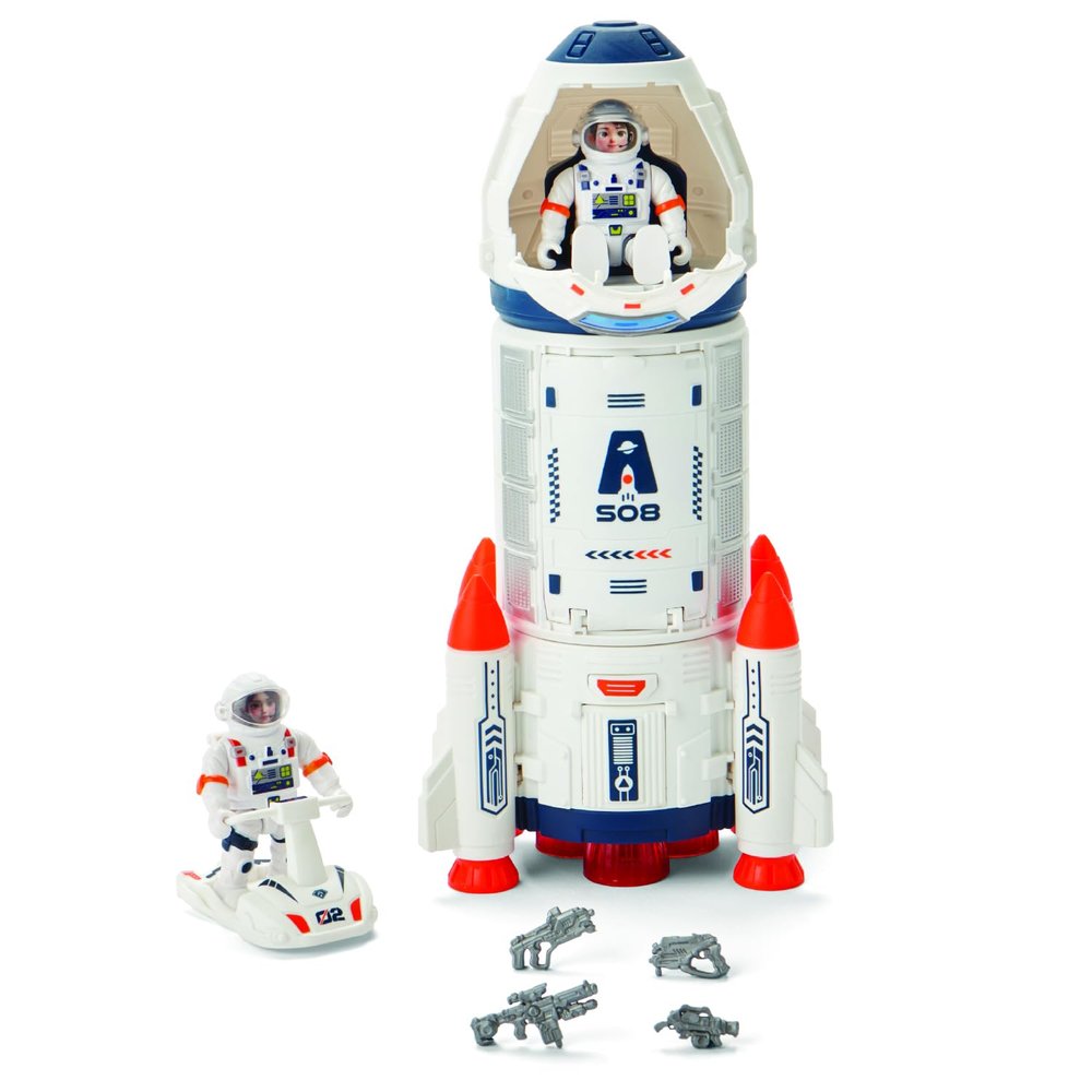 Kidoozie - Interstellar Rocket Adventure Playset - Space Playset
