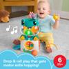 Fisher-Price Baby Toy Light-Up & Roll Frog Musical Ball Drop Activity & 3 Balls for Developmental Play Infants & Toddlers Ages 6+ Months view 3