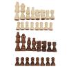 32Pcs Chess Pieces Only with Felt Professional Beginner Family Gatherings Picnic Camping view 3