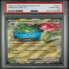 Graded 2024 PKM SCR EN Stellar Crown Venusaur ex #001 Trading Card Game PSA 10 Gem Mint view 1