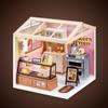 Mini Brands Mini Spaces Bakers Haven By ZURU LED Light Up Miniature Bakery Playset | DIY Build & Customize Kit with Interactive Accessories for Display & Collect view 2
