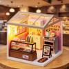 Mini Brands Mini Spaces Bakers Haven By ZURU LED Light Up Miniature Bakery Playset | DIY Build & Customize Kit with Interactive Accessories for Display & Collect view 4