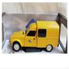 1/18 for Citroen Acadiane Yellow Alloy Miniature Car Model Suitable for Desktop Display Model view 2