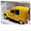 1/18 for Citroen Acadiane Yellow Alloy Miniature Car Model Suitable for Desktop Display Model view 4