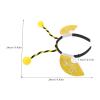 3PCS Bee Antenna Headbands: Animal Head Hoop Honey Bee Party Hair Band Insect Cosplay Costume Photo Prop for Christmas Festival Party Favors view 2