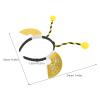3PCS Bee Antenna Headbands: Animal Head Hoop Honey Bee Party Hair Band Insect Cosplay Costume Photo Prop for Christmas Festival Party Favors view 4