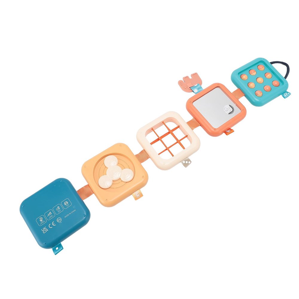 Aqur2020 Compact Activity Toy for Baby Toddlers, Interactive Sensory Toy, Cognitive Development, 3.9x3.9x4.1 Inches