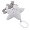 Aqur2020 Baby Hanging Rattles with Windup Bell, Plush Music Box Toy for Cribs, Door Handles, Car Seats view 3