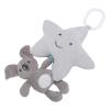Aqur2020 Baby Hanging Rattles with Windup Bell, Plush Music Box Toy for Cribs, Door Handles, Car Seats view 4