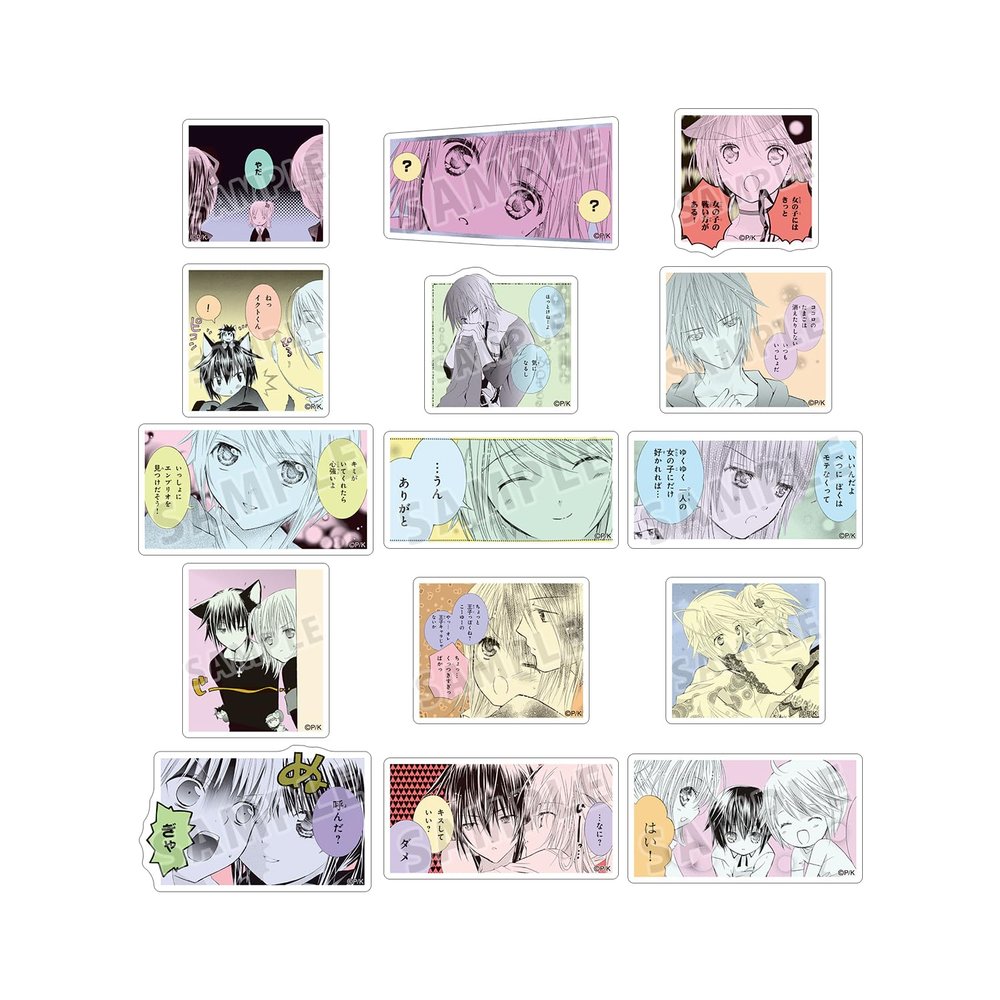 Chugo Characters! Trading Original Work Sheet Sticker Vol. 2, Box of 15