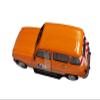 1/18 for 4L GTL Van Model Alloy Die-Cast Car Model Orange Fashion Series for Enthusiasts view 2
