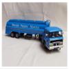 1/43 for Bernard Tda 180 Truck Model Alloy Cab Metal Cargo Box Static Collectible (Blue) view 2