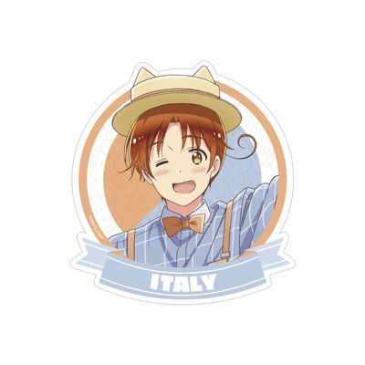 Anime Hetalia World Stars, Italy Amusement Park Ver. Die Cut Sticker