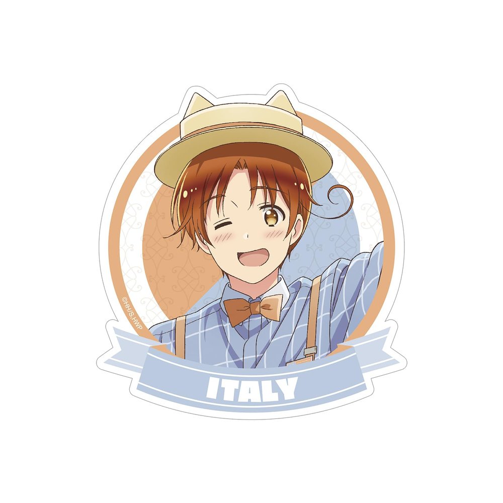 Anime Hetalia World Stars, Italy Amusement Park Ver. Die Cut Sticker