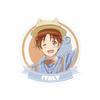 Anime Hetalia World Stars, Italy Amusement Park Ver. Die Cut Sticker view 1