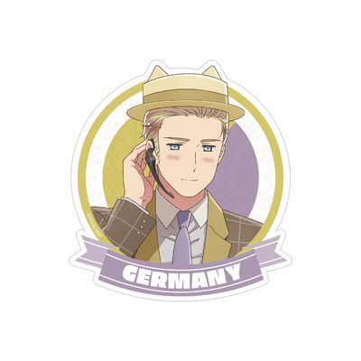 Anime Hetalia World Stars, German Amusement Park Ver. Die Cut Sticker
