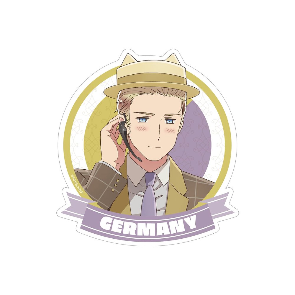 Anime Hetalia World Stars, German Amusement Park Ver. Die Cut Sticker