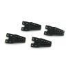 For Axial For SCX10 1/10 4Pcs Adjustable Aluminum Alloy Shock Tower Hoops Lift Mount RC For Rock Crawler Car Model Parts Rc Upgrade Components(Black) view 3