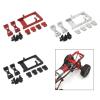 Rc Models Accessories For MN For WPL For Feiyu For HengLong For JJRC 1/16 1/12 RC Car Parts Metal Upgrade Crossbeam Servo Box Shock Absorber Bracket(Red) view 2
