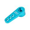 RC Upgrade Parts For 1:8 1:10 1pc Adjustable 3-Hole 25T Aluminum Alloy Steering Servo Horn Arm Replacement RC Car Accessories(Blue) view 1