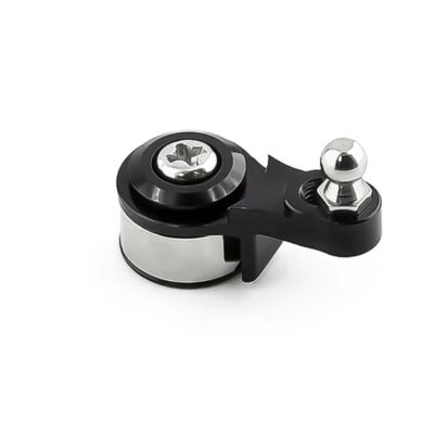 Rc Upgrade Spare Parts For TRX4 For TRX6 For Traxxas 1/10 RC Crawler Car Upgrade Parts Aluminium Alloy Shift Servo Arm 25T Adjustable(Black)