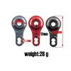 Rc Upgrade Spare Parts For TRX4 For TRX6 For Traxxas 1/10 RC Crawler Car Upgrade Parts Aluminium Alloy Shift Servo Arm 25T Adjustable(Black) view 2