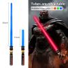 YOFOTHS Light Up Sabers, Light up Sword for Kids with FX Sound, Expandable Light Up Saber for Cosplay Halloween Dress Up Parties Birthday Christmas (Yellow) view 2