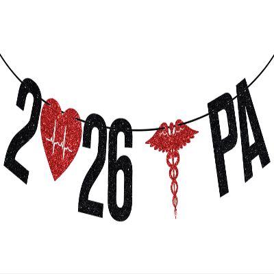 2026 PA Banner, Congrats Physician Assistant Sign, Future Nurse/RN/BSN, Nursing School Grad, Nursing School Survivor Graduation Party Decorations