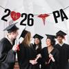2026 PA Banner, Congrats Physician Assistant Sign, Future Nurse/RN/BSN, Nursing School Grad, Nursing School Survivor Graduation Party Decorations view 2