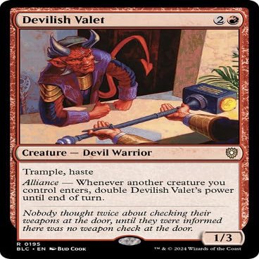Devilish Valet MTG