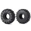 For Axial For SCX24 1/24 For TRX-4M 1/18 64x24mm / 27mm Swamper Mud For Terrain Rubber Wheel Tires RC Car Upgrade Parts Accessories Rc Upgrade Components(Size a) view 3