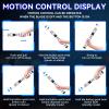 Lightsaber,Heavy Dueling Light Sabers 2 Pack,Metal Hilt Double-Bladed Light Saber 12 RGB Colors 16 Sound Fonts,Smooth Swing Motion Control with Upgraded Quick Connector,2 in 1 Light Sabers for Adults view 4