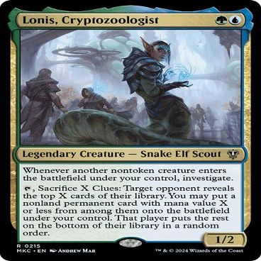 Lonis, Cryptozoologist MTG
