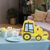 ARTSEWPLY Yellow Excavator Pinata Construction Truck Candy-Filled Party Favor for Boys Birthday Decorations Fun Game for Excavator-Themed Celebrations and Cinco De Mayo Festivities view 4