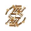 5/10/20 Pcs Plated 4.0mm 14mm Low Profile Male Female Bullet Connector Compatible with RC Lipo ESC Motor Universal Fit Third Party Replacement(20Pcs 4mm14mm) view 1