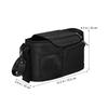 Abaodam Stroller Organizer Bag with Adjustable Shoulder Strap Oxford Cloth Travel Bottle Bag and Cup Holder Large Capacity Stroller Caddy for Diapers and Essentials view 2